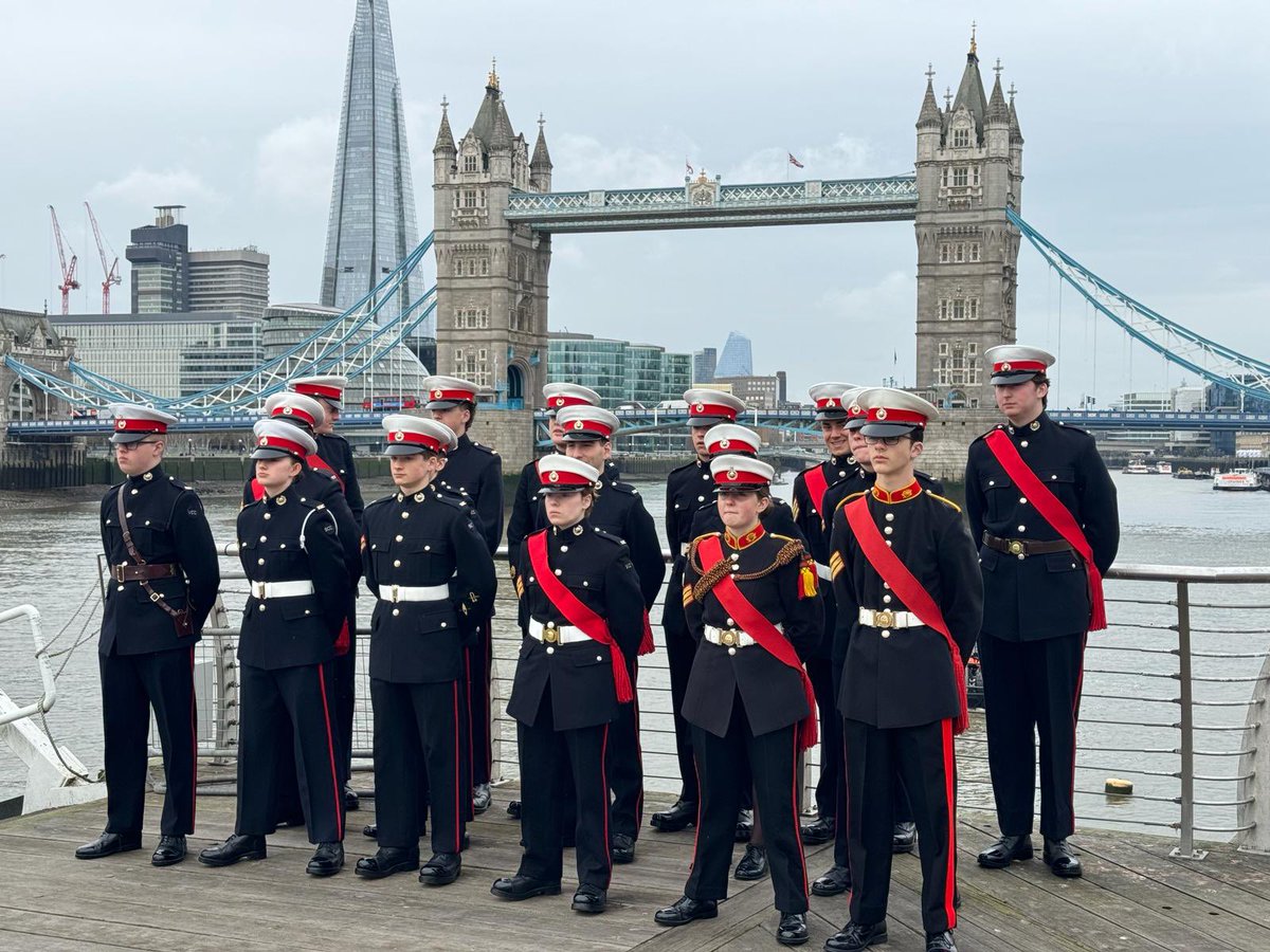 A memorable day for our RM Cadets invited to participate in the Ceremony of the Dues at The Tower of London. Well done Will & Seb.