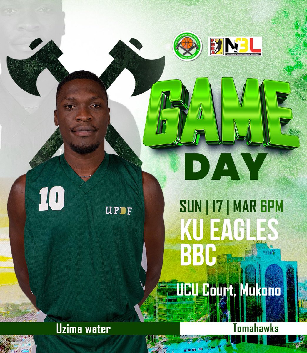 Sundays are for Basketball ! 🏀 🔥

⏰ | 18:00hours
📍| UCU MUKONO
📅 | 17.03.24

#basketball #updftomahawks #ymca #fuba #nbluganda #2bobsports #NBL24