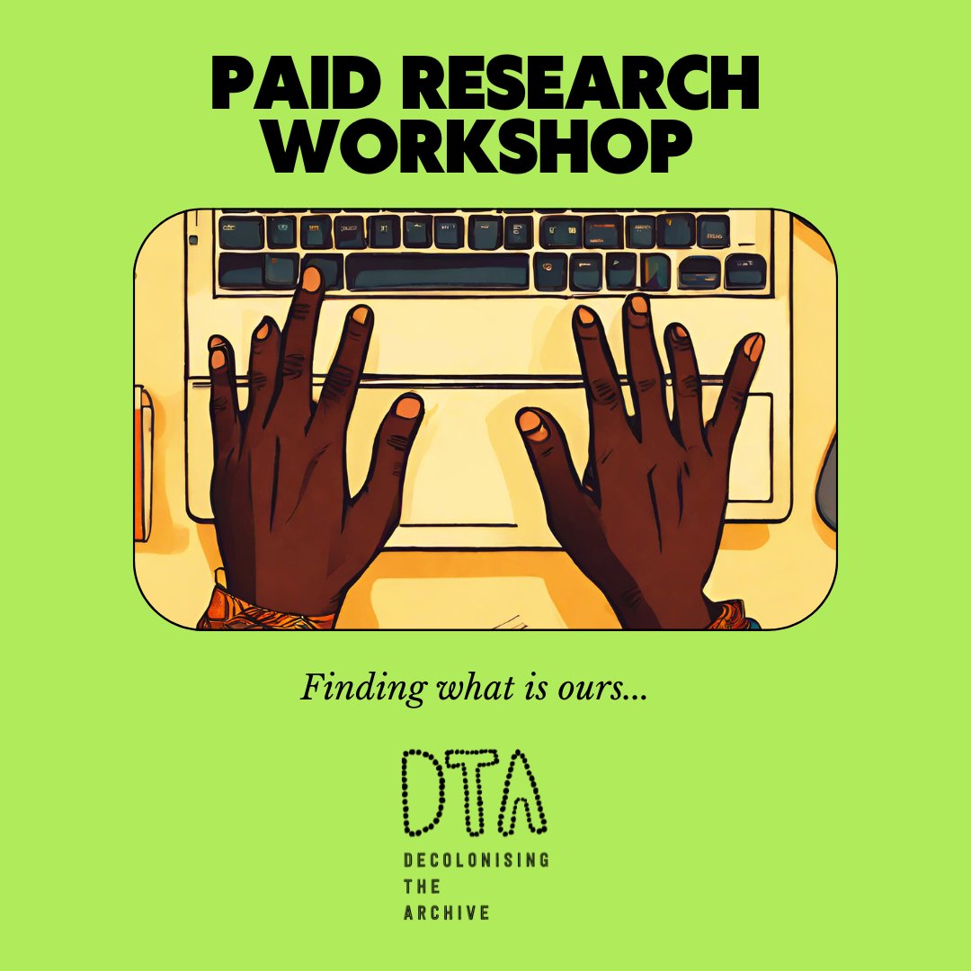 DTA (Decolonising the Archive) tweet media