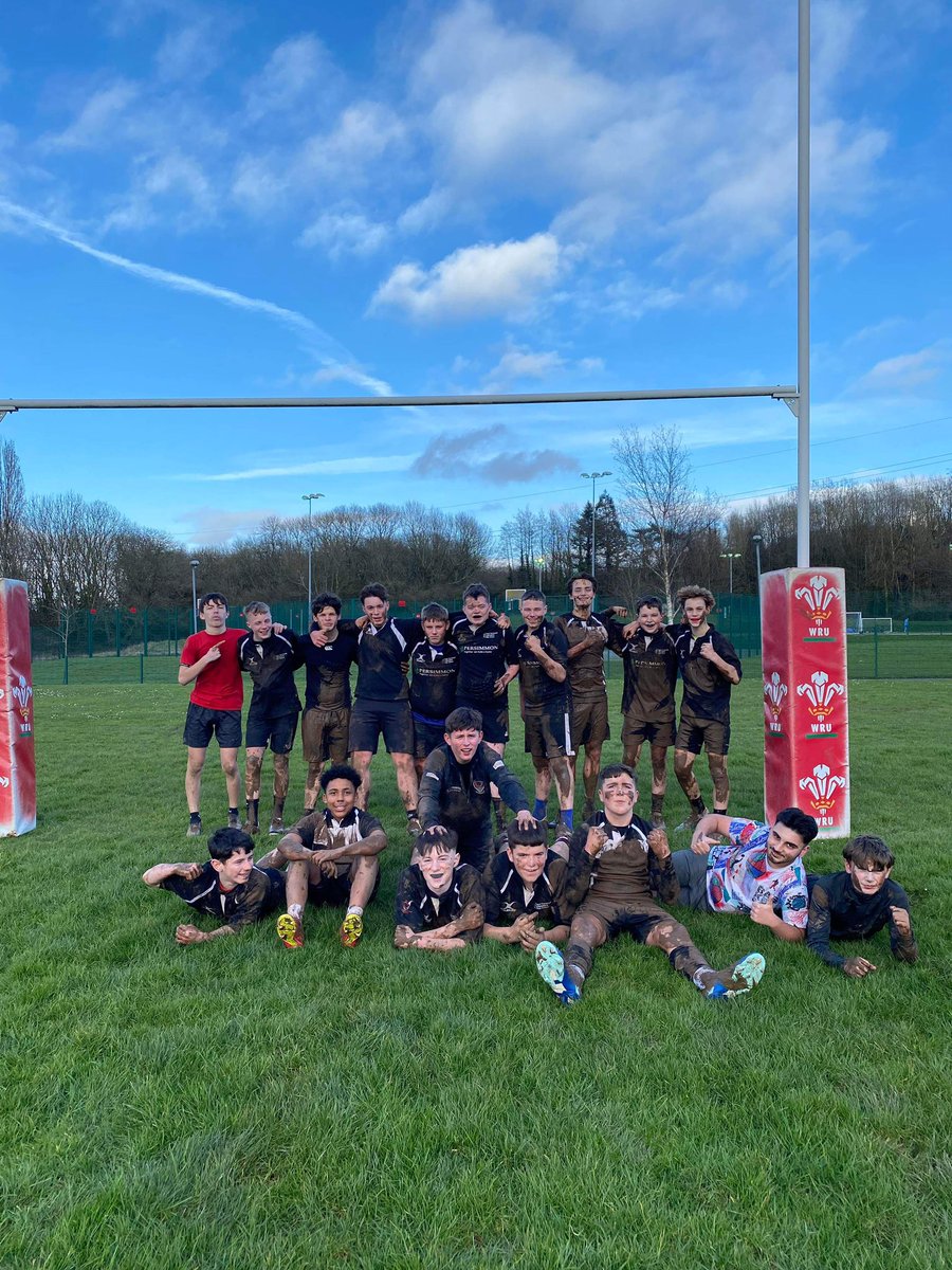 Massive well done to all of the Llanwern rugby players after a well worked (and muddy) win over John Frost. We now look forward to playing in a rugby sevens tournament next Thursday at Croesyceiliog RFC💪🏉