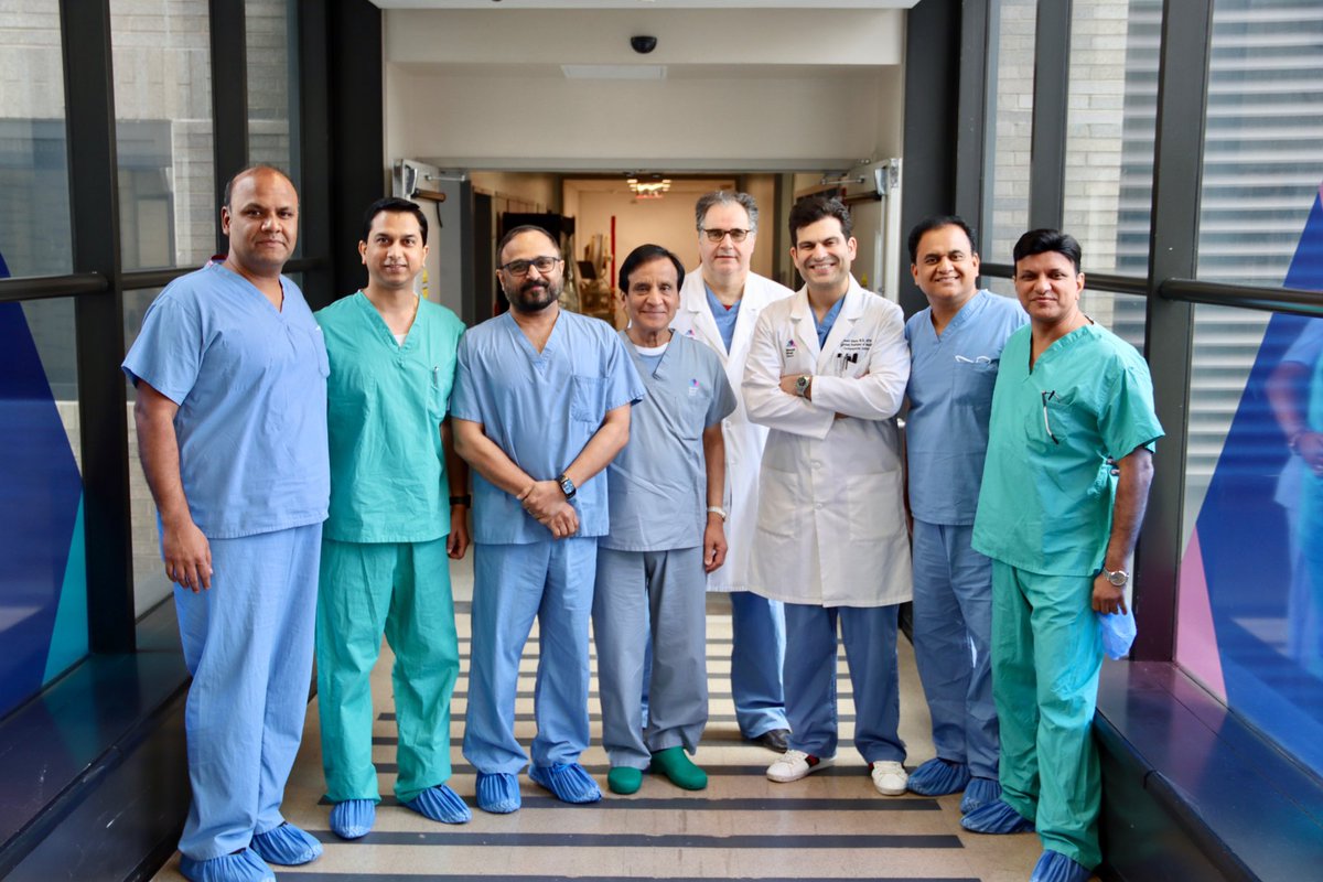 Our second successful SHD/ TAVR preceptorship program at Mount Sinai Hospital. 18 cases in one week , 10+ didactic sessions, numerous case and CT reviews. TEER, TAVR, LAAO. Special thanks to our fellows, staff and industry partners. @MountSinaiHeart