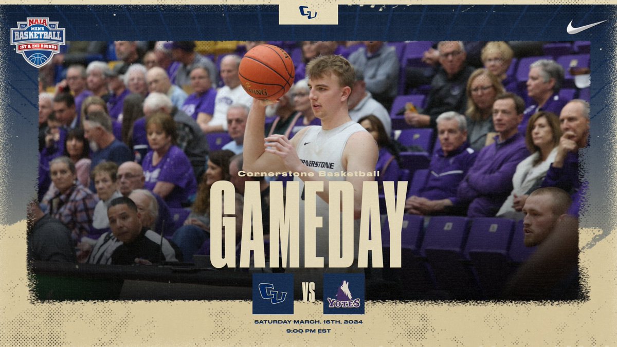 Round of 32 gameday! Taking on the one seed College of Idaho for a shot at the NAIA Final Site.

🚨 NAIA Second Round
📍Caldwell, Idaho
🕖 9 p.m. EST
📺 team1sports.com/college/?S=col…
📊sidearmstats.com/cofidaho/mbbal…

#TogetherweSOAR