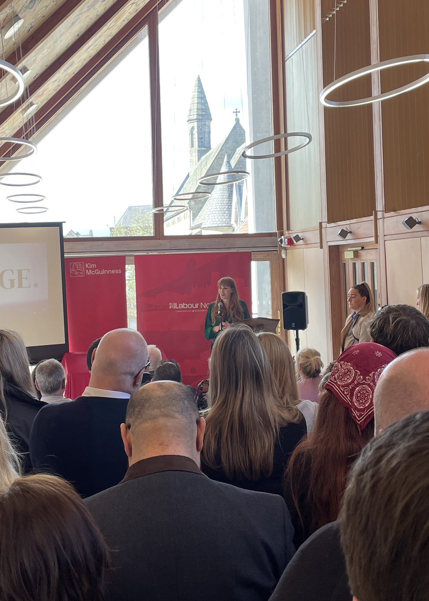 Great to be in Bishop Auckland today for @LabourNorth @KiMcGuinness's North East Mayor Campaign Launch with @AngelaRayner