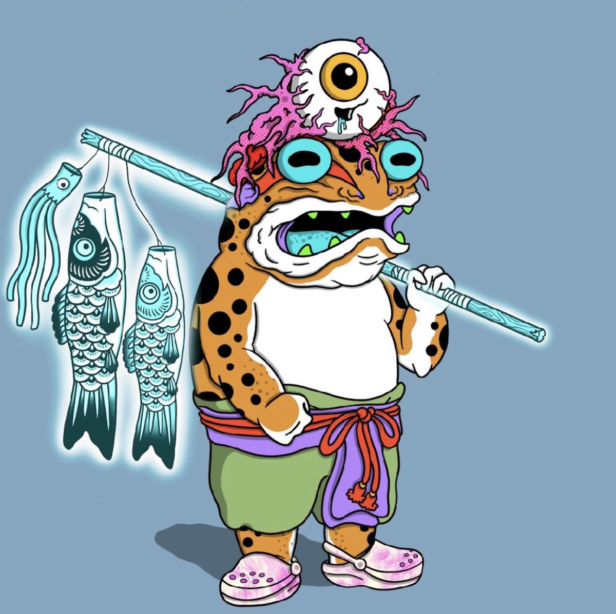 henbohenning's tweet photo. @AACNFT so close !! Seems like ya’ll like frogs !! So close!! can’t wait !! I’ve been working on this for so long !! Coming soon… https://t.co/lZylqEzERV