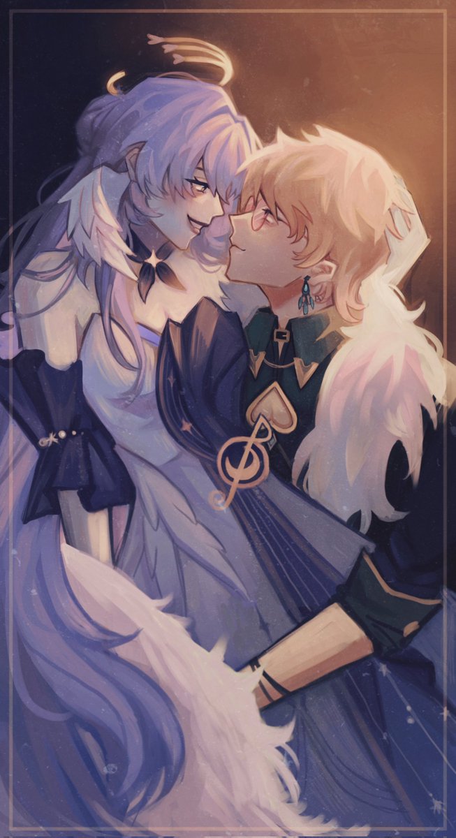 geeniwe's tweet image. #honkaistarrail #hsr #robin #aventurine #avebin #rorine #robirine