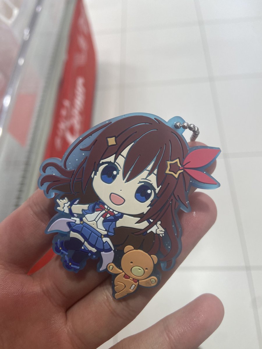 You_SuiKoyoAZ's tweet photo. 幕張メッセ近くのイオンモールで、そらちゃんのラバスト落とした方いませんか？
心当たりのある方はご連絡お願いいたします🙇‍♀️
#hololivefesEXPO24
#Hololiveexpo2024_DAY1 
#拡散希望 https://t.co/O1rs6KcYmI