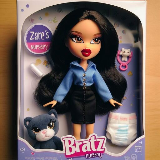 Zare's Nursery, Bratz edition :)  I would love to see other mommies and sitters make their own on Microsoft
