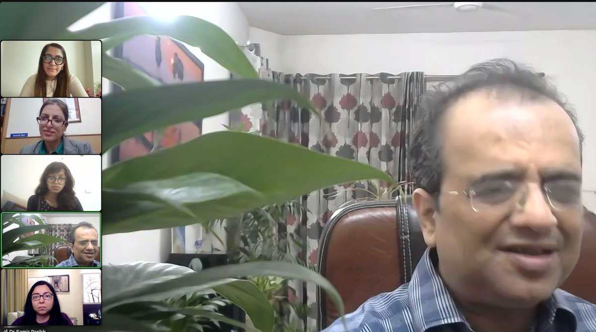 ‘Mentoring the #MindSpeakers’ 
<a href="/suruchisuri/">su</a> and <a href="/dr_samirparikh/">Dr. Samir Parikh 🇮🇳</a> in conversation with Batch of 2024 - Fortis Young Mental Health Advocacy Program
 
#advocacy #MentalHealth
#mindspace