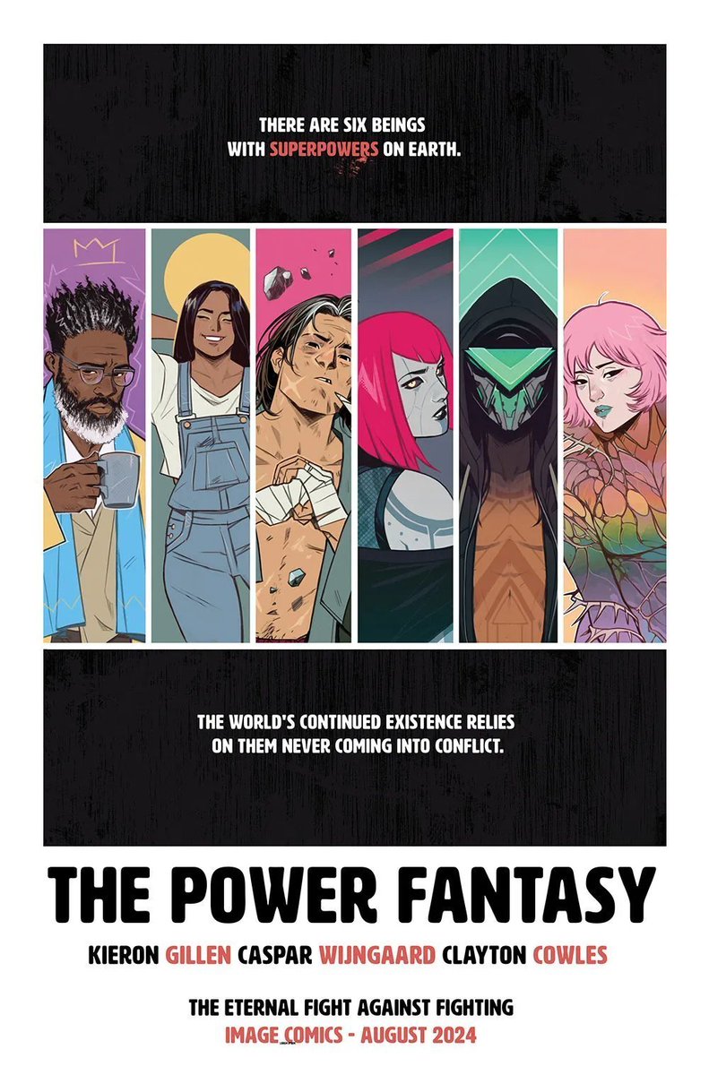 Thank you, but I'm away from Marvel (and work for hire) for a bit to do my own thing. THE POWER FANTASY: Out August from Image.