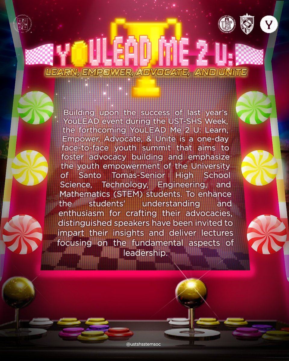ustshsstemsoc's tweet photo. Registration will be at the event! Put your hands on the controller and prepare your leadership plans, STEMasinos! 👾

#YouLEADMe2You
#LearnEmpowerAdvocateUnite https://t.co/xTit2cFjVt