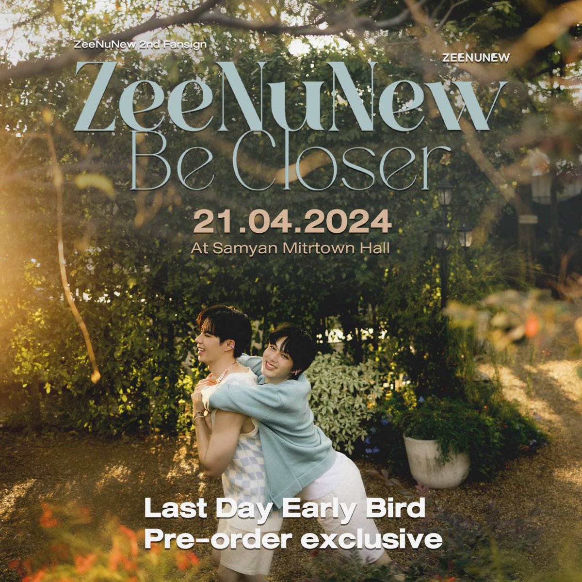 ZeeNunew 2nd photobook Be Closer 写真集 𝗭𝗘𝗘𝗡𝗨𝗡𝗘𝗪 𝟮𝗻𝗱 𝗣𝗛𝗢𝗧𝗢𝗕𝗢𝗢𝗞 