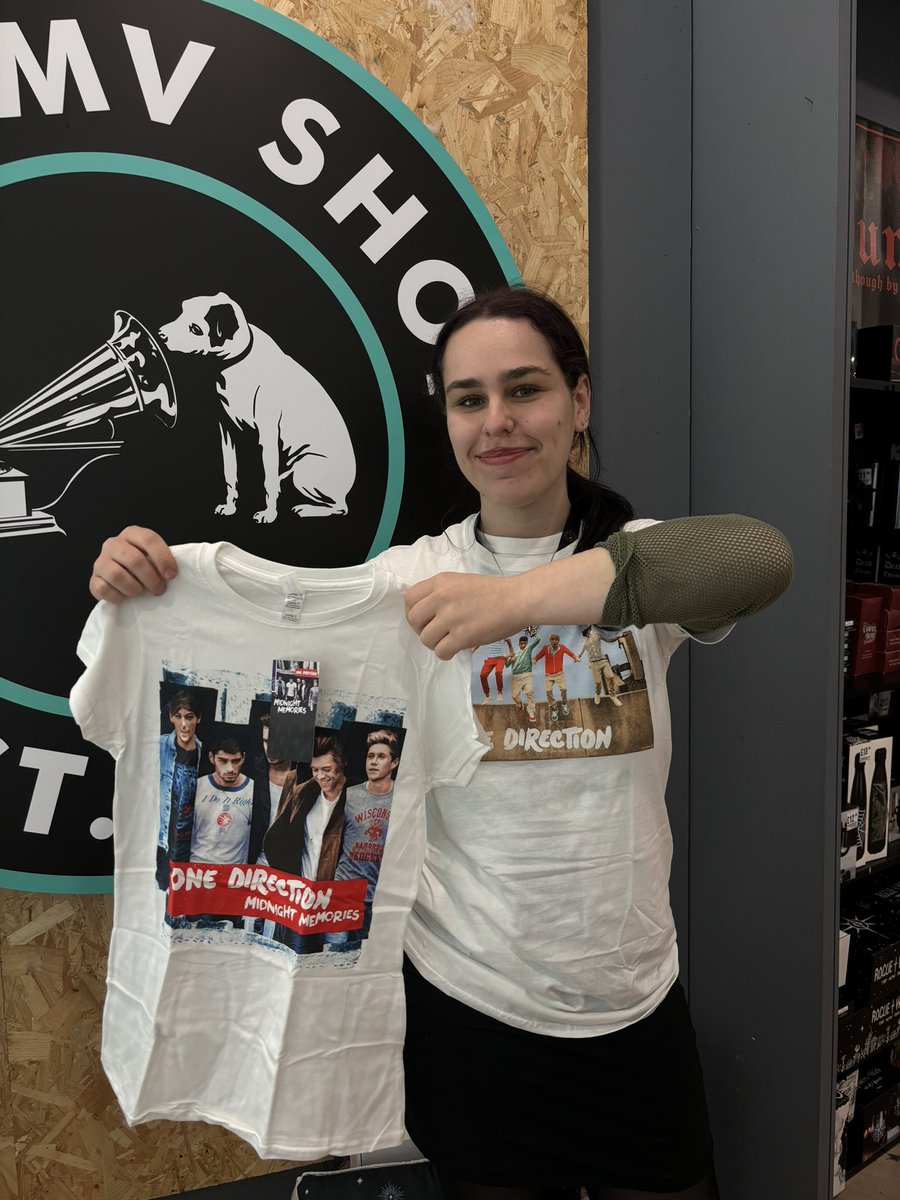 We’ve had another big restock of One Direction T-Shirts! Come into store now and grab yours before they sell out! #onedirection #harrystyles #louistomlinson #liampayne #niallhoran #zaynmalik #backinstock