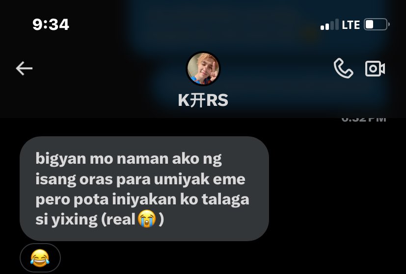 KITA KO NA HAHAHAHAHAHA PAKYU KA TEH BIGYAN MO DIN AKO NG ORAS PARA UMIYAK HAHAHAHAHAHA @fairyxiu_xx 😭🤣