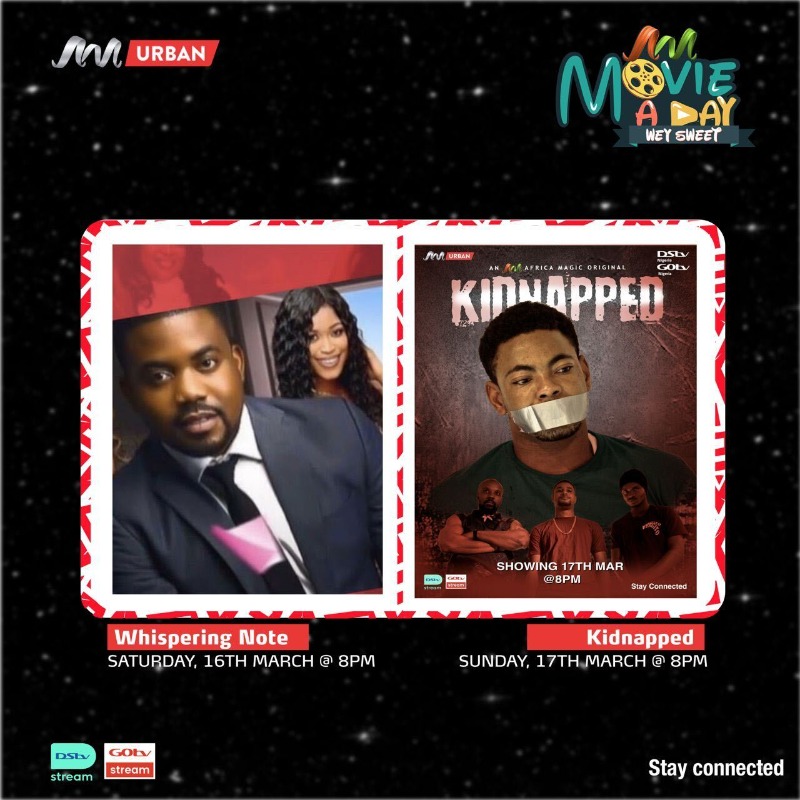 africamagictv's tweet photo. We’ve got more movies to set the mood right on #AMUrban, #AMEpic, and #AMShowcase. So call bae or your paddies and have yourself a chill weekend.🥂📺
Reconnect using #MyDStv: https://t.co/IKF2FC6vWp or #MyGOtv: https://t.co/kPpgFAcuNL to watch these movies.
#AMAMovieADay