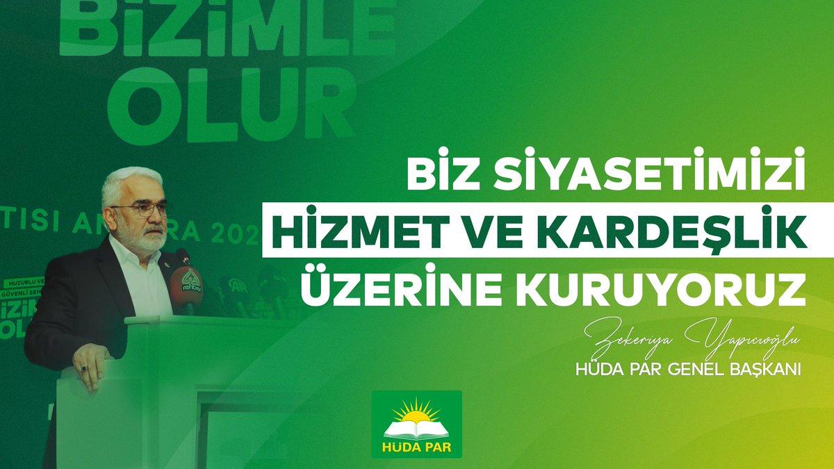 @BizdenTV Hudapar her daim insan kanı ūzerinde siyaset yapan hainlerin korkulu rūyesı olacaktır.