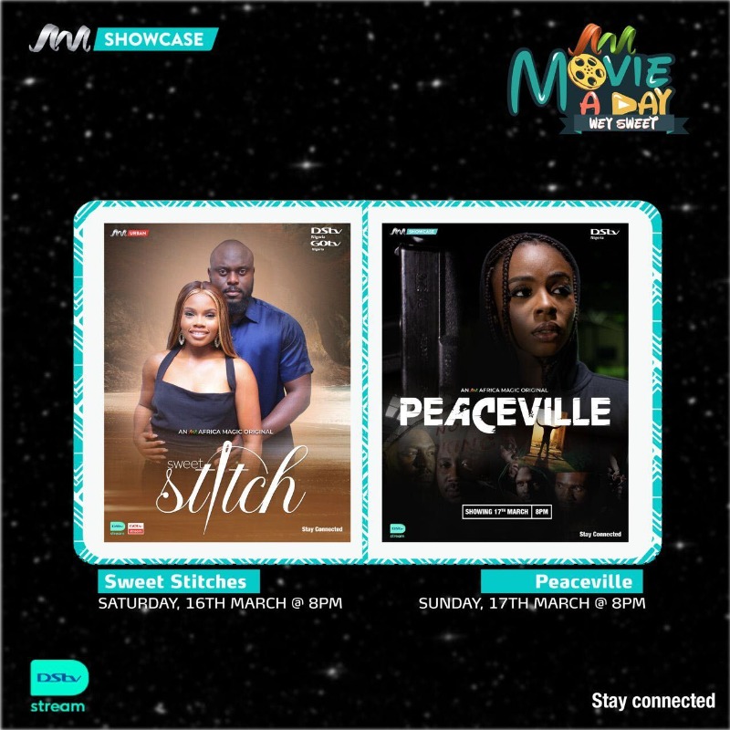 africamagictv's tweet photo. We’ve got more movies to set the mood right on #AMUrban, #AMEpic, and #AMShowcase. So call bae or your paddies and have yourself a chill weekend.🥂📺
Reconnect using #MyDStv: https://t.co/IKF2FC6vWp or #MyGOtv: https://t.co/kPpgFAcuNL to watch these movies.
#AMAMovieADay