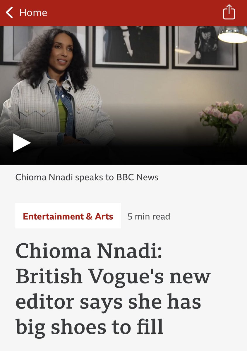 So @nnadibynature at @BritishVogue has a challenge it seems. I have two possible solutions 1- buy smaller shoes 2- bigger feet Option 1 seems easier to resolve
