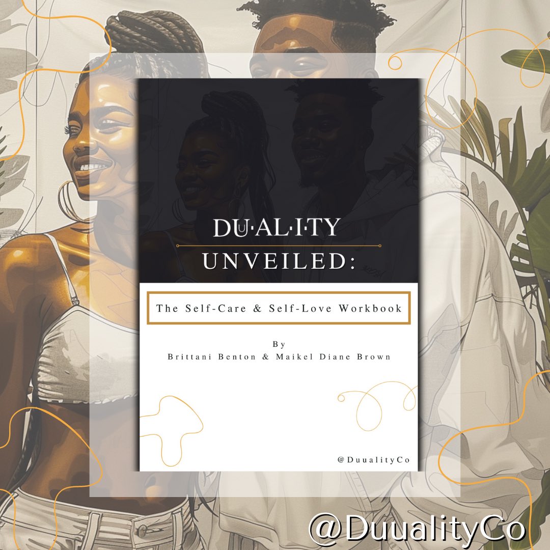 Muva_Mai_'s tweet photo. ✨ Good Morning &amp; Happy Saturday Everyone! I’m happy to officially share that A NEW BOOK is FINALLY on the way! 
Join the @DuualityCo community to receive your FREE copy of Duu·al·i·ty Unveiled: The Self-Care &amp; Self-Love Workbook!

https://t.co/2DZA5HHFKE https://t.co/fHeaqFAcxY