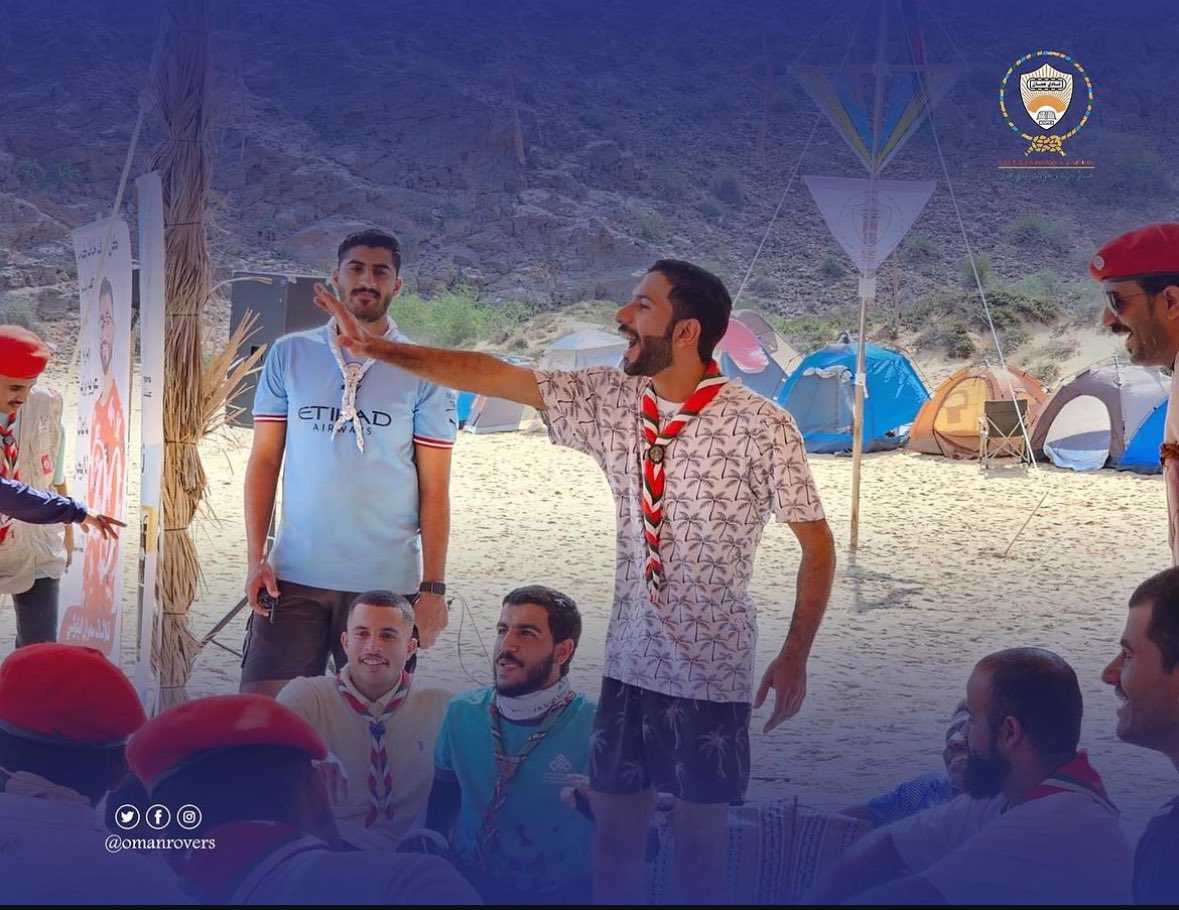 OmanRovers's tweet photo. جوالة سلطنة عمان اجتمعت في مخيم نقدر النسخة الرابعة تحت ادارة عشائر جوالة وجوالات نادي عمان تحت شعار الجوالة روح وعطاء مستمر. https://t.co/ASkjJm2rH5