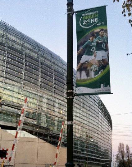 The boys are back …but where are the banners?

#Dublin #sixnations2024 #shouldertoshoulder