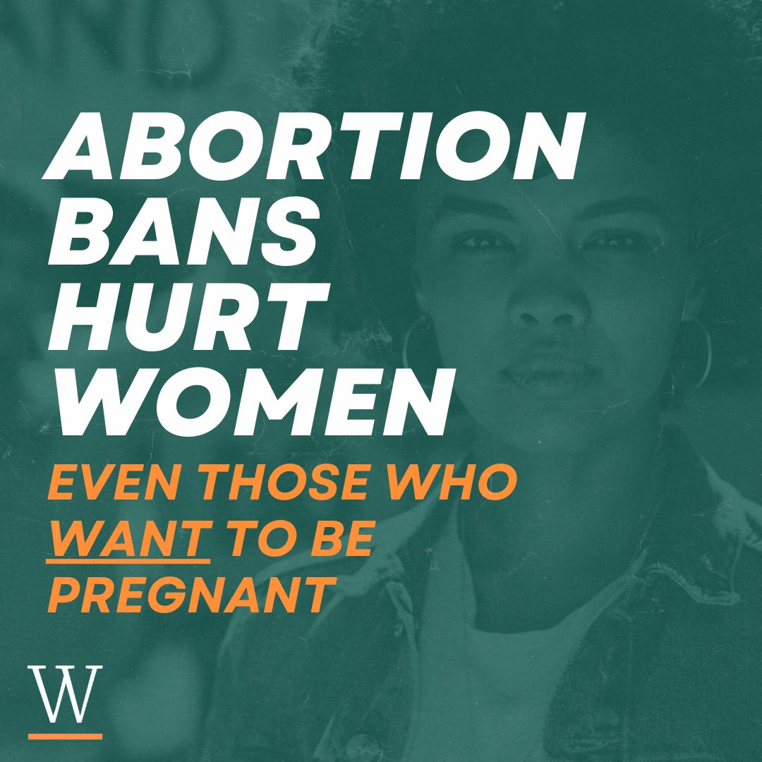 ⛔ Think abortion bans only hurt women who want them? Think again. New bans in Texas harm healthcare even for those who want to be pregnant. Some doctors are even changing how they handle IVF, miscarriages, ectopic pregnancies, and chemo. Get the latest: bit.ly/49F4tjs