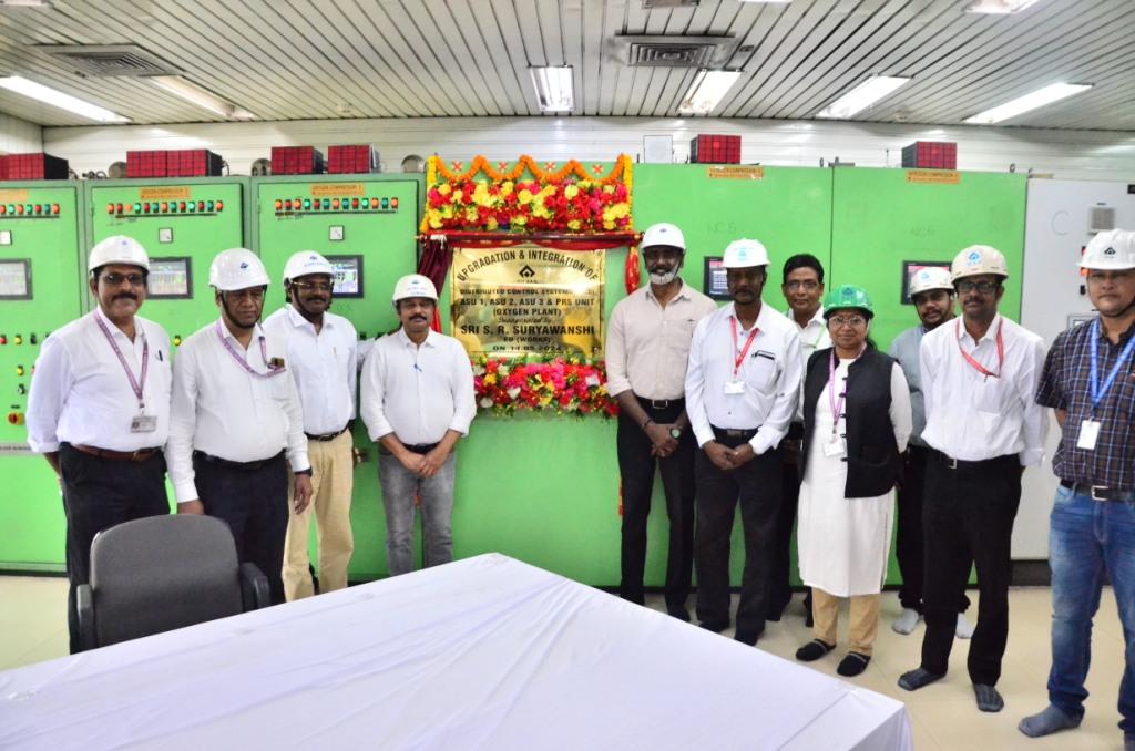 In @sailrsp1 Upgraded and integrated state-of-the- art Distributed Control System inaugurated at Oxygen Plant   #SAIL #RSP #IspatiIrada #इस्पातीइरादा