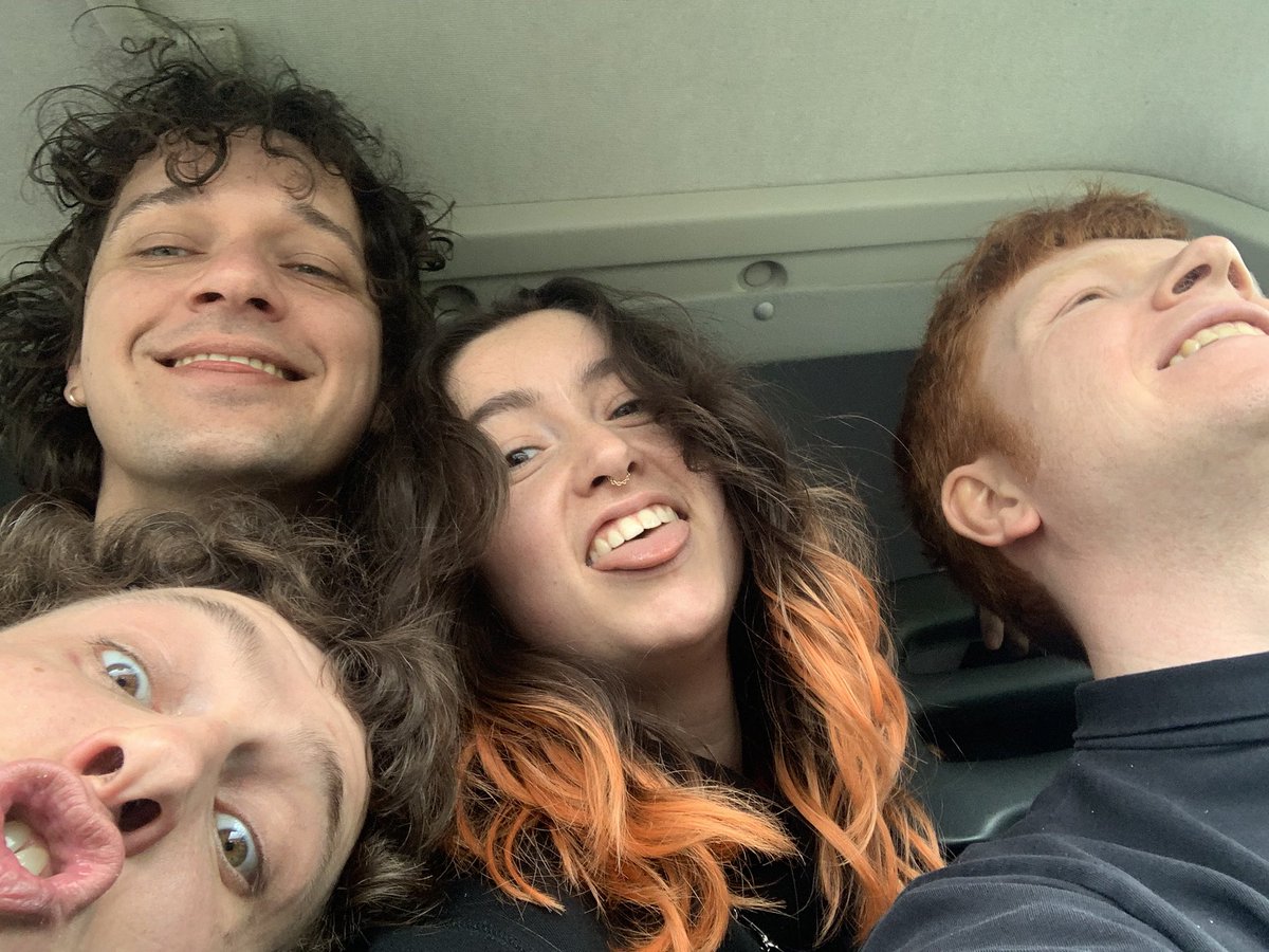 much love to indieintownuk for putting on the show at @twopalmshackney last night <3 we had a lot of fun! thx ain’t and my fat pony for playing with us. now on our way to @ExeterCavern! see you tonight at 19:30 for Seneca. we play at 21:00!