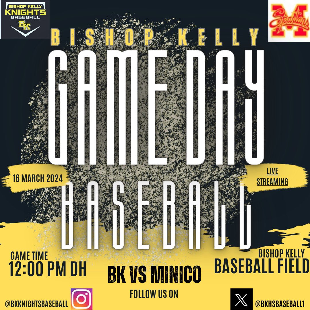 Game at the field all day long. Stop by to watch some baseball. #GoKnights
