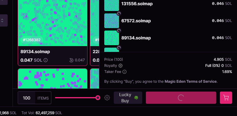 TimortUnchained's tweet image. A low risk, high reward play is @OpenSolmaps, high potential for historical and metaverse application, community run, 1 million+ $usd to finance bounty and projects, the biggest collection on Solana, inscribed on-chain. Floor is very low but not for long. Just swept 100 more