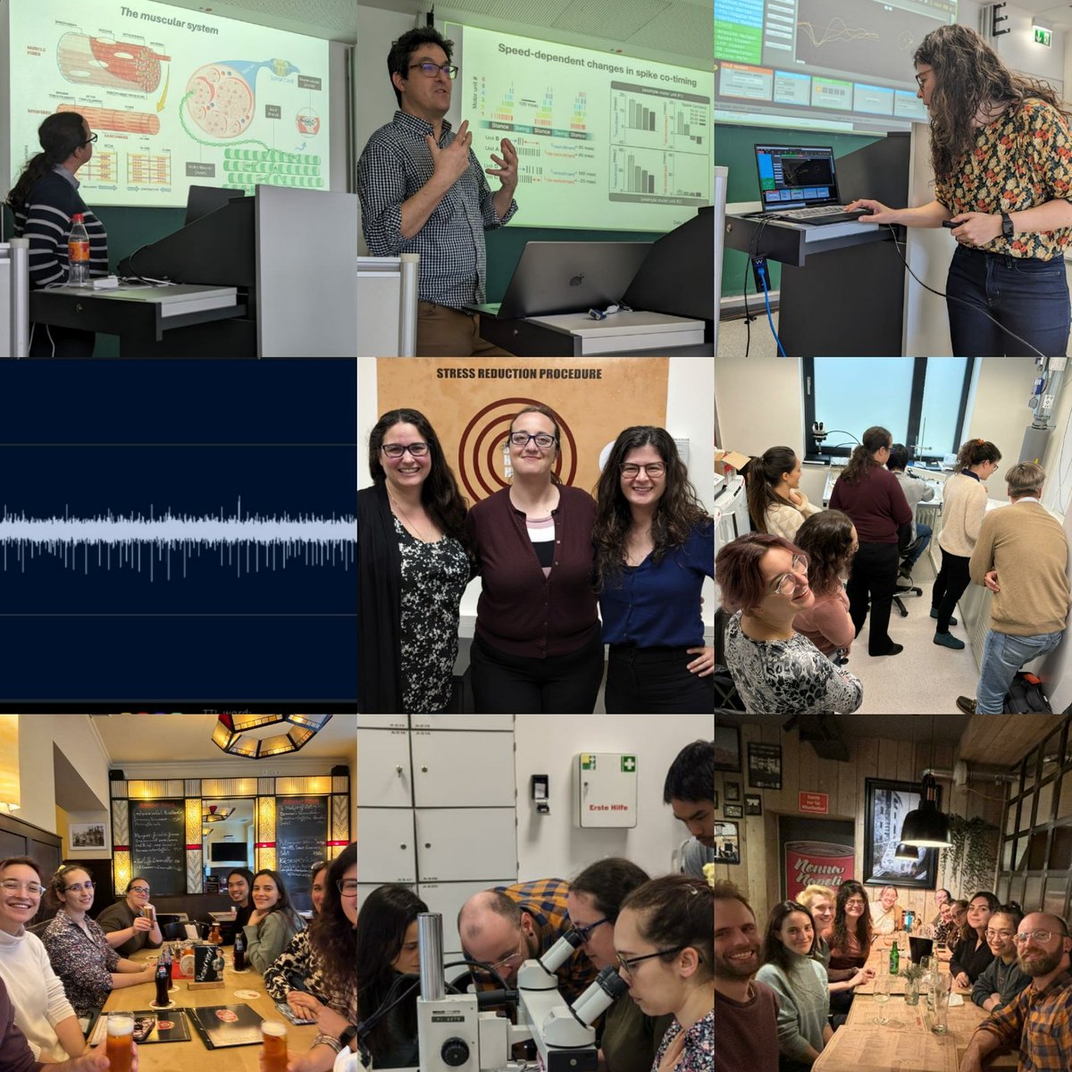 Graziana Gatto (@gattograziana) on Twitter photo EMG workshop wrap-up! A week of spike sorting, myomatrix arrays, and how to use muscle activity as sensitive readout for behavior! Thanks to Sam Sober, Amanda Jacob, <a href="/ChuckleScience/">Ceci Herbert</a>, <a href="/bueschges_lab/">Bueschges Lab</a>, <a href="/crc1451/">CRC1451</a> for helping organizing and teaching! See you again next year in Cologne! EMG workshop wrap-up! A week of spike sorting, myomatrix arrays, and how to use muscle activity as sensitive readout for behavior! Thanks to Sam Sober, Amanda Jacob, <a href="/ChuckleScience/">Ceci Herbert</a>, <a href="/bueschges_lab/">Bueschges Lab</a>, <a href="/crc1451/">CRC1451</a> for helping organizing and teaching! See you again next year in Cologne!