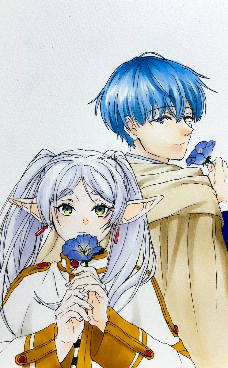 #葬送のフリーレン 
＃模写