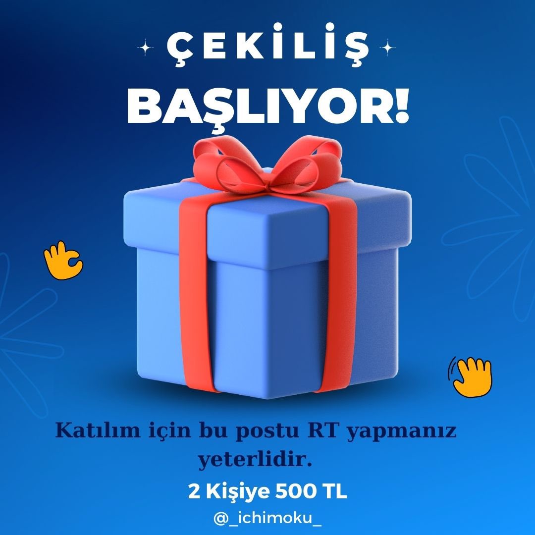 🟦Sağolsun her ay olduğu gibi @elonmusk 15$ yollamış bizim paramızla 500 TL. 🟥Bende 500 TL daha ekliyorum ve 2 kişiye 500 TL çekilişi yapıyorum. 🎁Yapmanız gerekenler; 🚨Postu sadece RT yapmanız yeterlidir. ⏰Çekiliş Salı akşamı yapılacaktır.