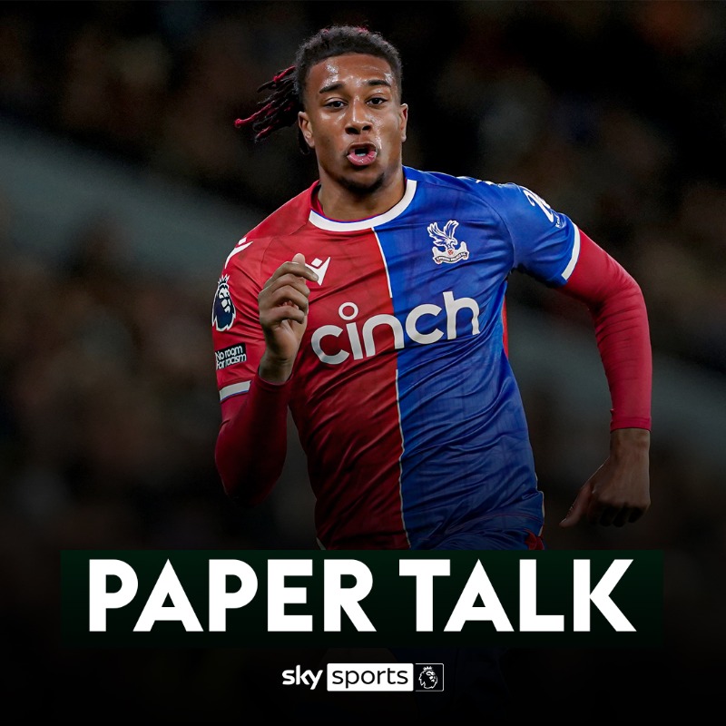 SkySportsPL's tweet photo. Manchester United's board are reportedly all in agreement that they should target Michael Olise this summer 🔴📰