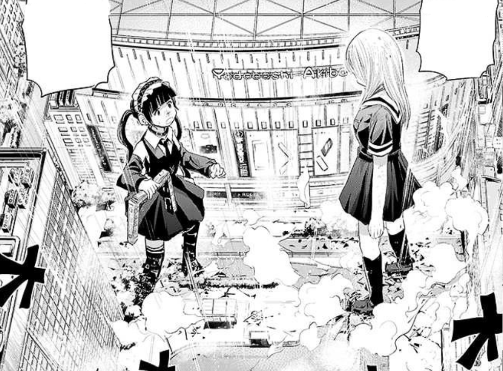 lagunalela's tweet photo. Just finished reading ONIDEKA...

And man, what a lovely and cute story. Somehow I didn't even know it existed before last week. I've seen some panels but I had no idea they came from a manga. The sense of scale in some scenes is truly amazing.

Absolute MUST READ if you ask me. https://t.co/18E9ya7FFS