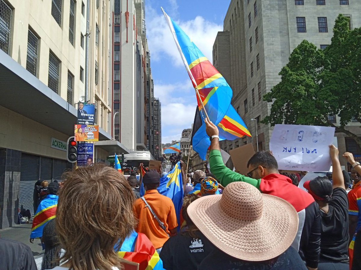 IPYG_AFRICA's tweet photo. Joining forces with Africa Unite and the MARS movement, IPYG marches against genocide to Parliament in Cape Town. Together, we stand for justice and unity.
#Peace #StopGenocideInCongo #YEPC #marchingforpeace https://t.co/JILMfESfwj