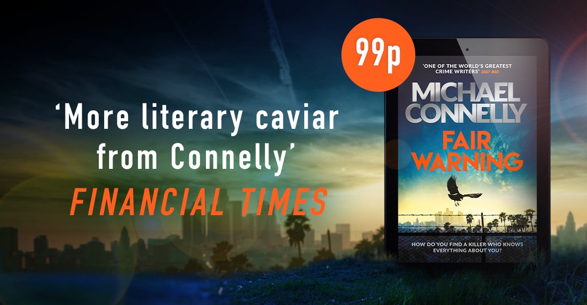 Jack McEvoy is a reporter with a track record in finding killers. But he's never been accused of being one himself. The No.1 bestselling thriller from @connellybooks – just 99p for a limited time! brnw.ch/21wHVMg