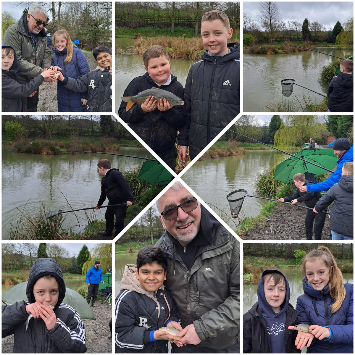 #FeelGoodFriday🎣...absolutely fantastic! What a superb morning out in the fresh air, working together, learning from each other, having fun. Just look at the smiles; brilliant. 😊🎣 @BarrowfordSch @hyndburnacademy @PadihamPrimary @SacredHeartcoln @ParkPrimary_SCH @IghtenhillPS👌