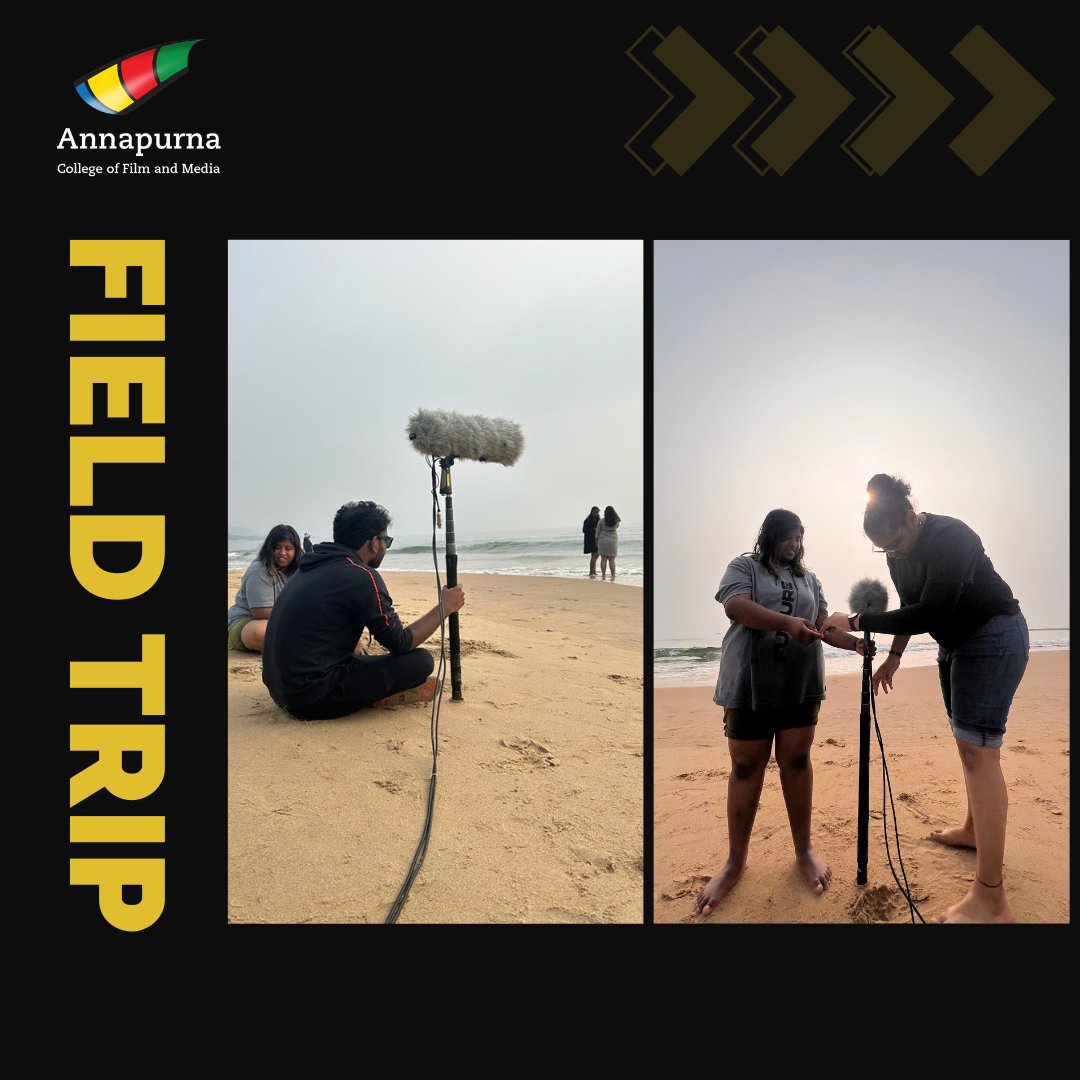 🎧🚀 Soundscapes Unleashed! 🌊🏞️ From Waves to Wonders: Our Sound Design Journey in Visakhapatnam 🎶✨ Embarking on an extraordinary journey of sound, our group from Annapurna College of Film and Media ventured to the vibrant landscapes of Visakhapatnam for an immersive…