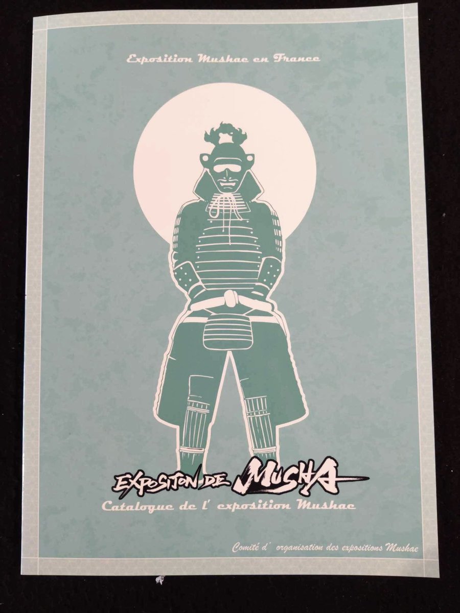 akenotsurufr's tweet photo. Il est possible de se procurer le catalogue de l’exposition « Mushae à Paris », profitez en pour vous le faire dédicacer par les artistes présents se samedi à @MCJP_officiel https://t.co/OLNa274f9m