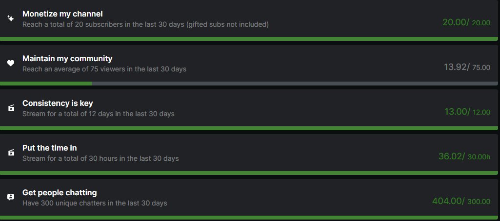 I made a commitment to myself to improve and now all that's left is to maintain a community. @KickStreaming #worksmarter#community