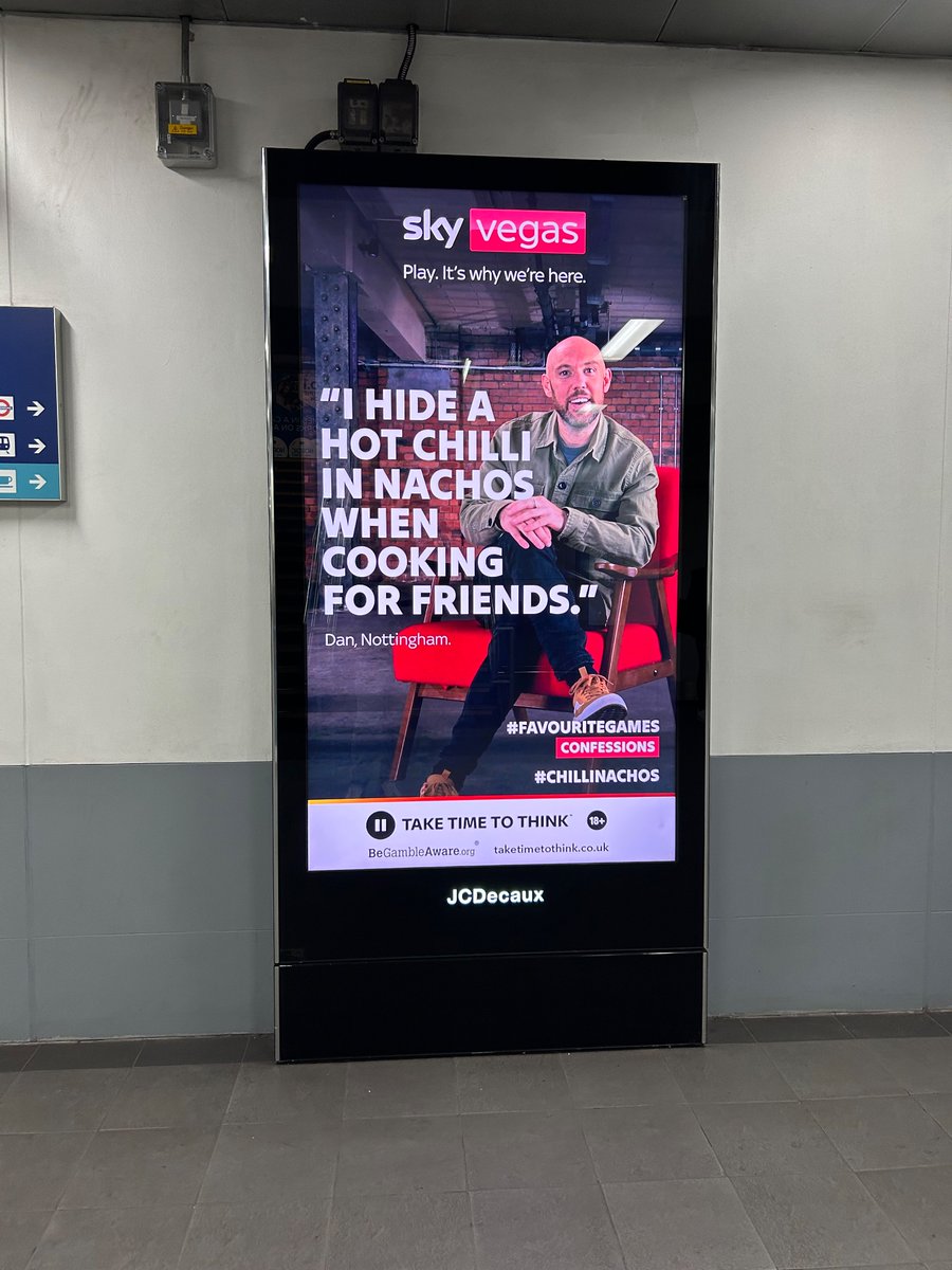 geckyp's tweet photo. @UndrTheCosh walked past this advert at Waterloo as I listened to Jason MacAteer. So many questions…. https://t.co/Skf0yEgmfx