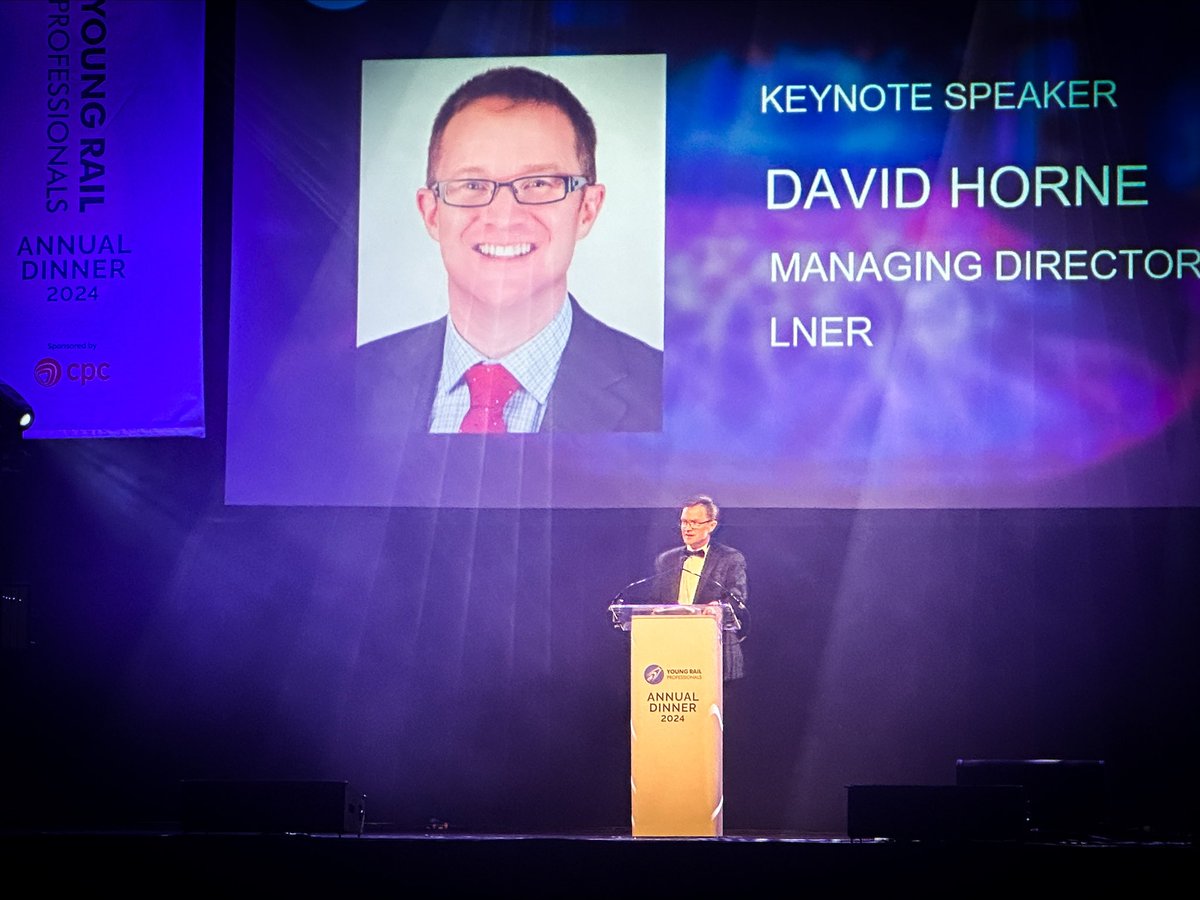 An honour to be the guest speaker at this week’s @youngrailpro Annual Dinner and Awards at @TroxyLondon, celebrating the achievements of young people in rail. It was great to be able to pay tribute to the work of the YRP team, and to highlight rail’s future role to help…