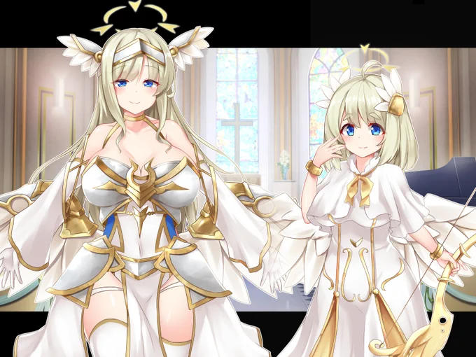 ふたなりに侵されて堕ちていく天使達。#ふたなり 