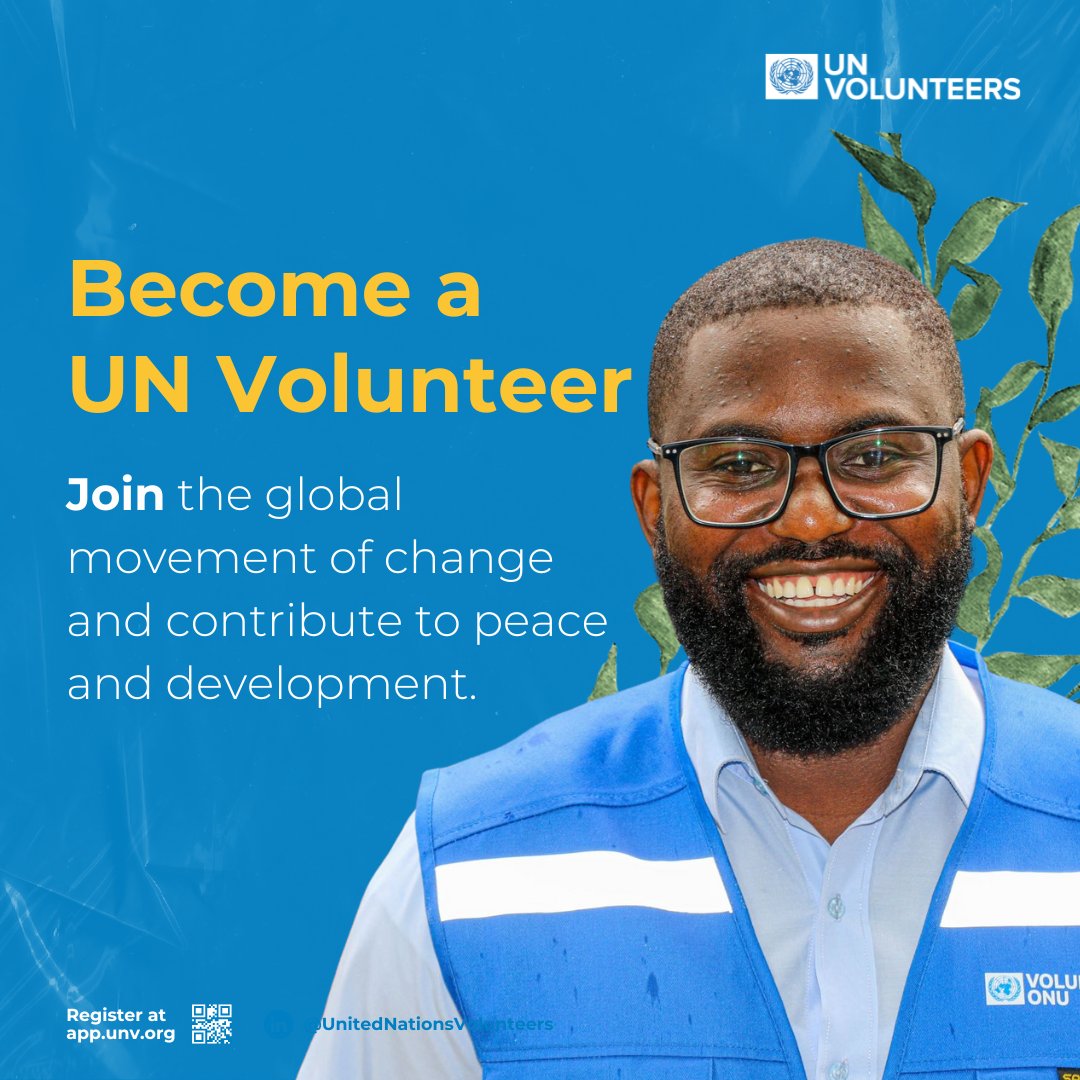 How can I become a UN Volunteer?🤔 UNV regularly publishes onsite and online opportunities to #volunteer for the @UN & advance the @GlobalGoalsUN. Check out open opportunities here 👉app.unv.org Join TODAY.