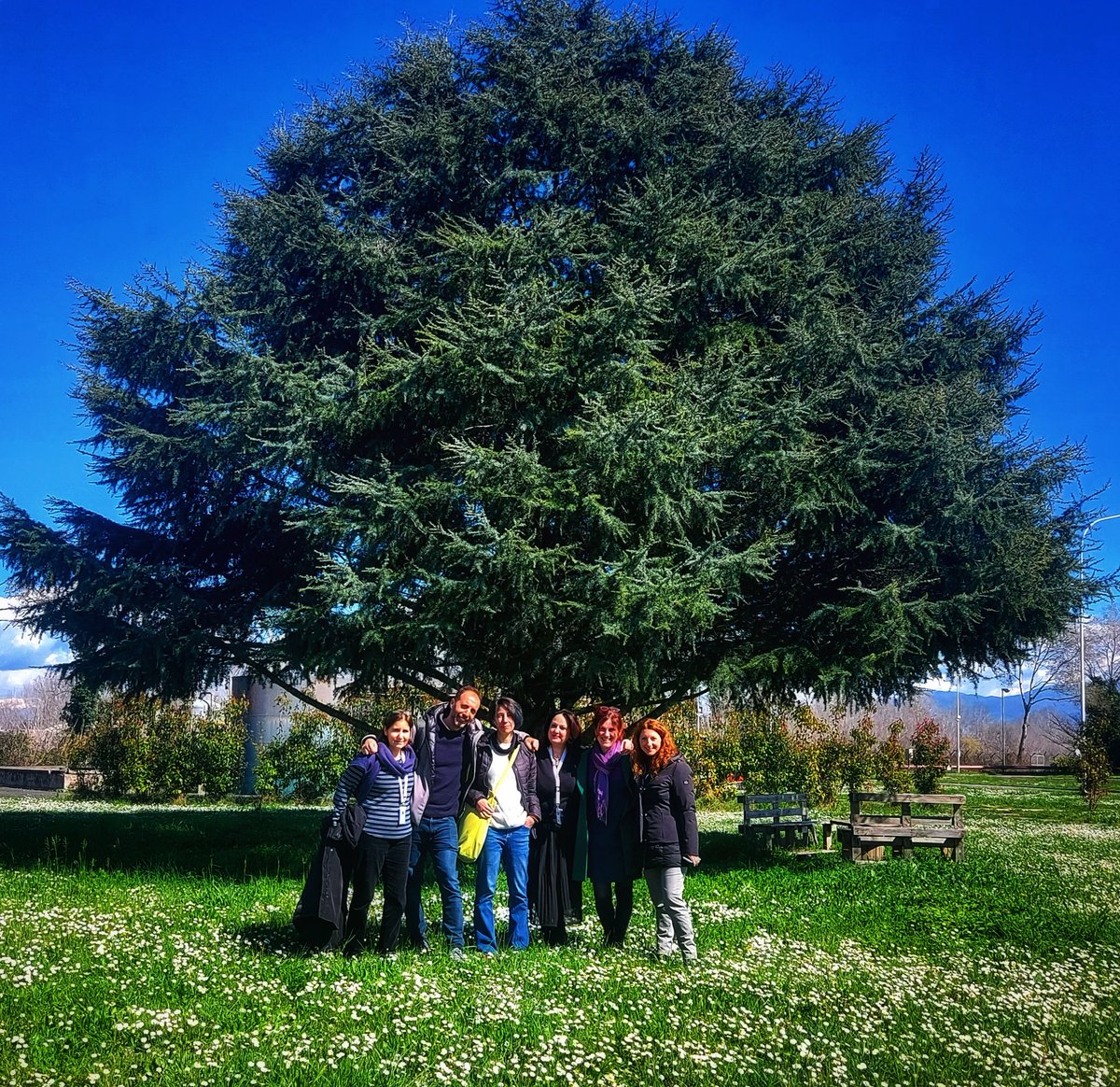 TriacaViviana's tweet image. 🧠The #STEM4H team of the #NeuralStemCell day under the marvellous tree in the Campus! Welldone, guys!
S.Mandillo|S.Farioli-Vecchioli|S.Middei|V.Triaca|R.Scardigli|MP.Mongiardi.💫