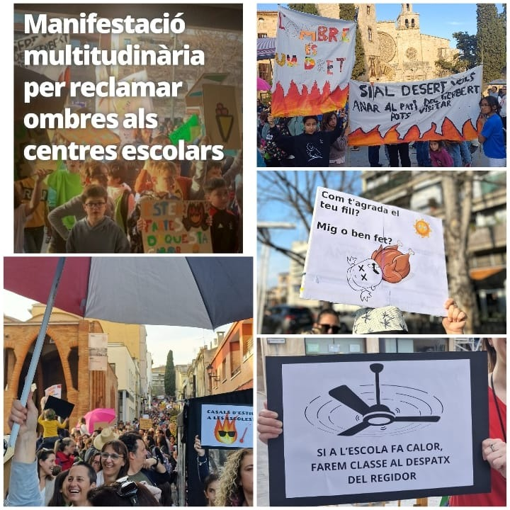 Ombres per a les Escoles Públiques Sant Cugat tweet media