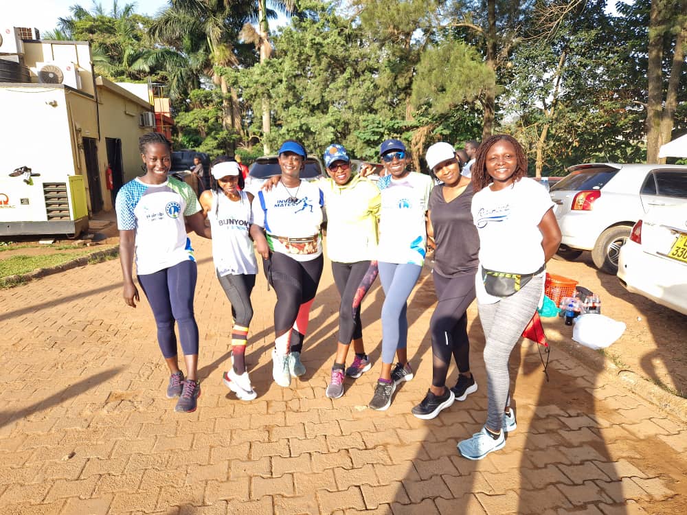 🏃‍♂️  Saturday  shake down! Ready to conquer the 7 hills.  Let's hit those hills ! 🌄👟 #Kampala7Hills #SaturdayRun #GutsyRunning'