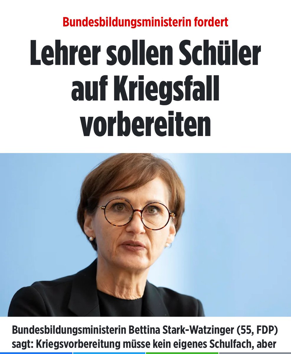 In den 🌈-Indoktrinier-Anstalten, wo Deutschlands beliebtester Schulleiter die Polizei ruft, wenn eine Schülerin ein Video der Schlümpfe postet, dort, wo freitags frei ist, weil man glaubt die Erde schmilzt, dort, wo man der Bio-Lüge fröhnt und mit Gendersternen um sich schmeißt,…