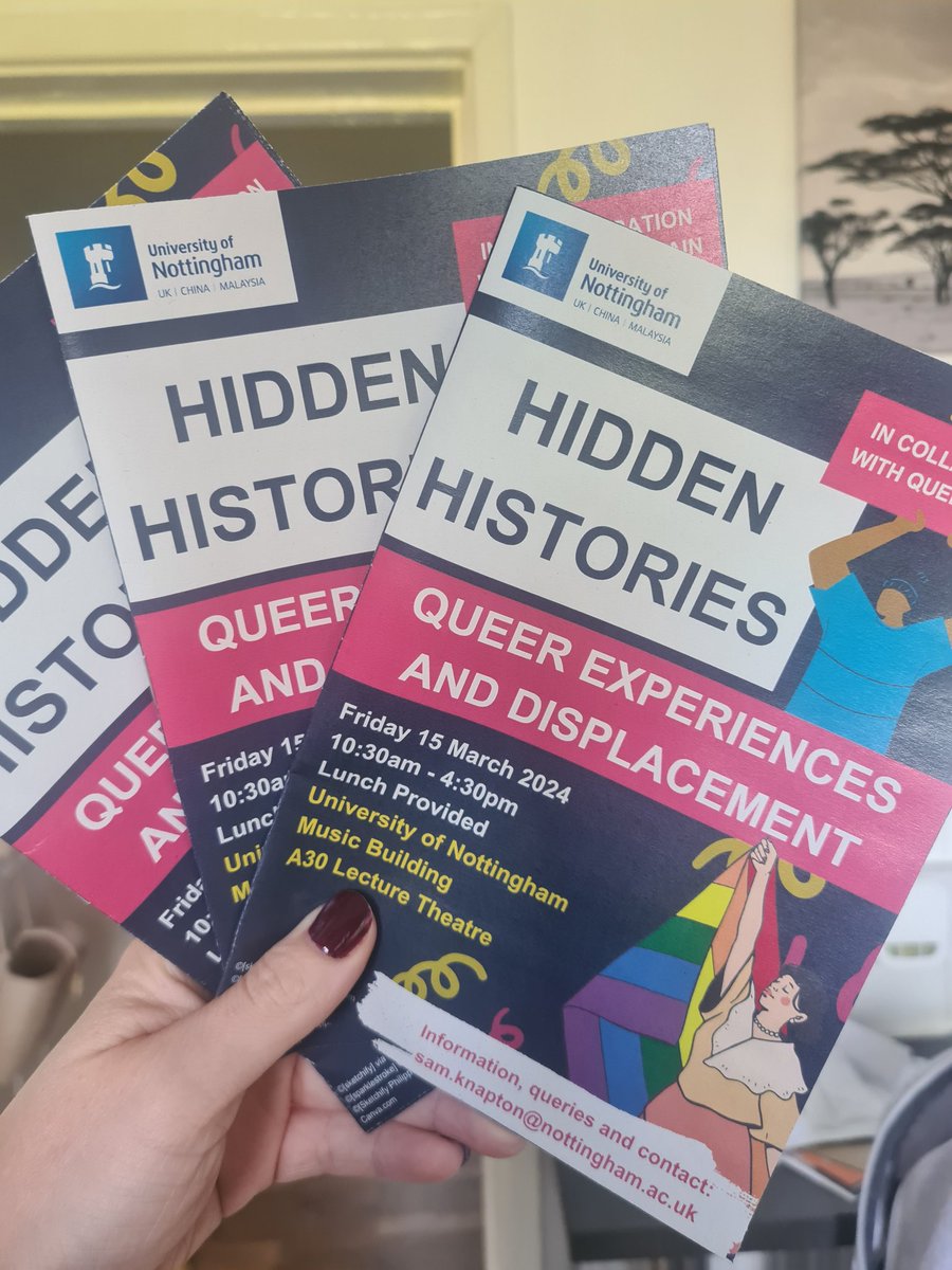 Samantha K Knapton (@lgmsam) on Twitter photo Second workshop with <a href="/QueerBritain/">Queer Britain</a> - this time at University of Nottingham! A lovely talk by QB's new curator, Jennifer Shearman, and some excellent and thoughtful discussions by all involved.
#academia #queerhistories #hiddenhistories #KEImpact Second workshop with <a href="/QueerBritain/">Queer Britain</a> - this time at University of Nottingham! A lovely talk by QB's new curator, Jennifer Shearman, and some excellent and thoughtful discussions by all involved.
#academia #queerhistories #hiddenhistories #KEImpact