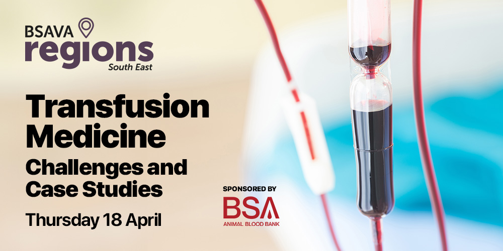 Vets and vet nurses! Join us to learn about Transfusion Medicine. Including maximising the benefits of transfusion, recent advances, reactions and complications.

⭐Thurs 18 April (7.30pm): University of Surrey Vet School
⭐bsavaportal.bsava.com/s/community-ev…

#vetcpd #vetnursecpd #RVNCPD